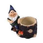 Resin Gnome Flower Pot Holder