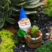 Miniature Fairy Garden Gnomes Flower Pot