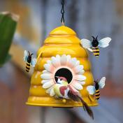 Wrought Iron Handicraft Hanging Bird House