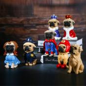 Resin Puppy Coin Bank Pug Money Saving Box