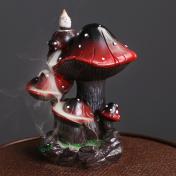 Resin Mushroom Incense Burner