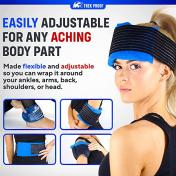 Reusable Hot and Cold Therapy Gel Wrap