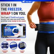 Reusable Hot and Cold Therapy Gel Wrap