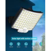 106 LED Solar Light Outdoor with Motion Sensor