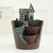 Creative Fairy House Succulent Plants Pot