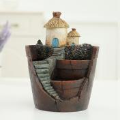 Creative Fairy House Succulent Plants Pot