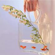 Creative Clear Glass Bag Vases Fish Tank