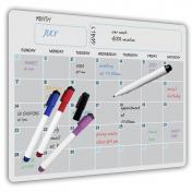 Erasable Magnetic Monthly Planner Whiteboard - 3 Options!
