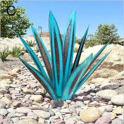 DIY Metal Agave Plant Sculpture