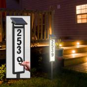 Solar Outdoor  Address Sign Light