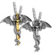 Dragon with Sword Necklaces