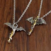 Dragon with Sword Necklaces