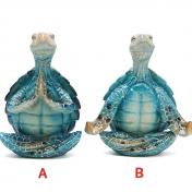 Sea Turtle Yoga Figurines Decorations