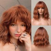 14 Inch Lovely Curly Bob Wigs  