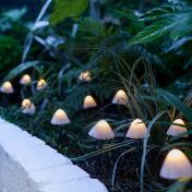 Outdoor Solar Garden Mushroom Lights