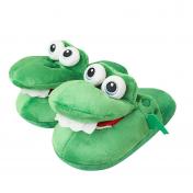 Crocodile With moving Mouth Soft Stuffed Plush Slippers