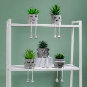Artificial Potted Plants with Hanging Leg