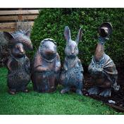 Retro Garden Animal Resin Statues