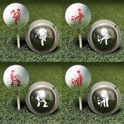 Golf Ball Marker Stamp Stencil Custom Tool