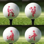 Golf Ball Marker Stamp Stencil Custom Tool