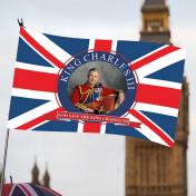 King Charles Ill Coronation Flags