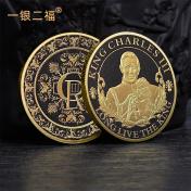 King Charles III Metal Commemorative Coin 