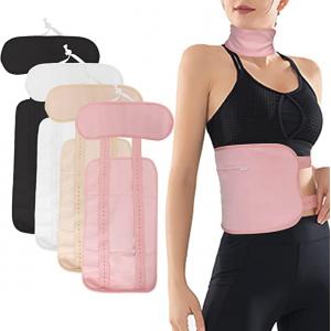 Reusable Organic Castor Oil Packs Kit for Waist and Thyroid Neck