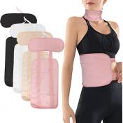 Reusable Organic Castor Oil Packs Kit for Waist and Thyroid Neck