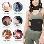Reusable Organic Castor Oil Packs Kit for Waist and Thyroid Neck
