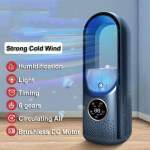 Air Cooler LED Display Air Conditioning Humidification Electric Fan