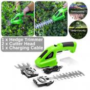 2 IN 1 Cordless Electric Hand Held Trimmer for Grass