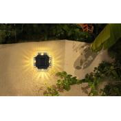 Two or Four Plus-Shaped Solar Wall Lights