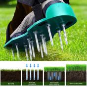 Garden Lawn Aerator Spike Shoes