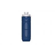 600ml Silicone Foldable Water Bottle - 4 Colours!