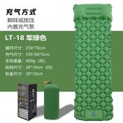 Automatic Inflatable Mattress With Pillows &  Built In Pump