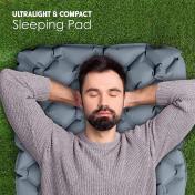 Automatic Inflatable Mattress With Pillows &  Built In Pump