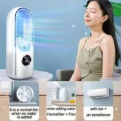 Air Cooler LED Display Air Conditioning Humidification Electric Fan