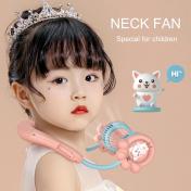 Rechargeable Portable Foldable Hanging Neck Fan