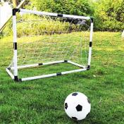 2-in-1 Network Rebound Bounce-Door Soccer Training Set