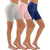 3 Pack Womens Anti Chafing Seamless Safety Shorts