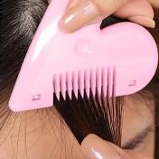 Double Sided Peach Heart Hair Cutting Comb