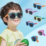 Kids UV400 Colorful Folding Sunglasses