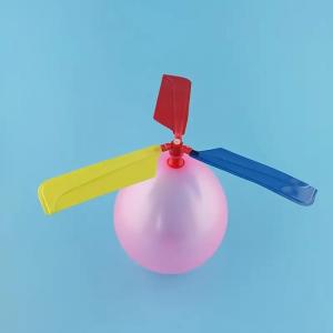 3PCS Random Color Helicopter Balloons Creative Toys