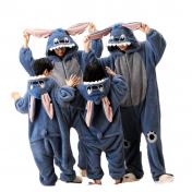 Flannel Cosplay Animal One Piece Pajamas Sleepwear Homewear for Family
