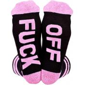 2 Pairs Unisex FUCK OFF Socks