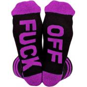 2 Pairs Unisex FUCK OFF Socks