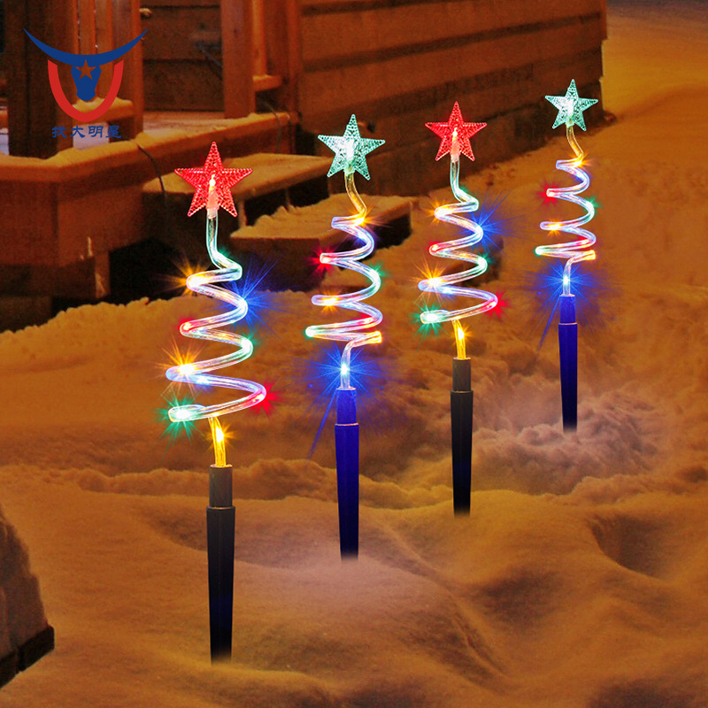 Spiral Christmas Tree Path Finder Stake Lights_Clearance_Daily Deals, Discounts & Vouchers