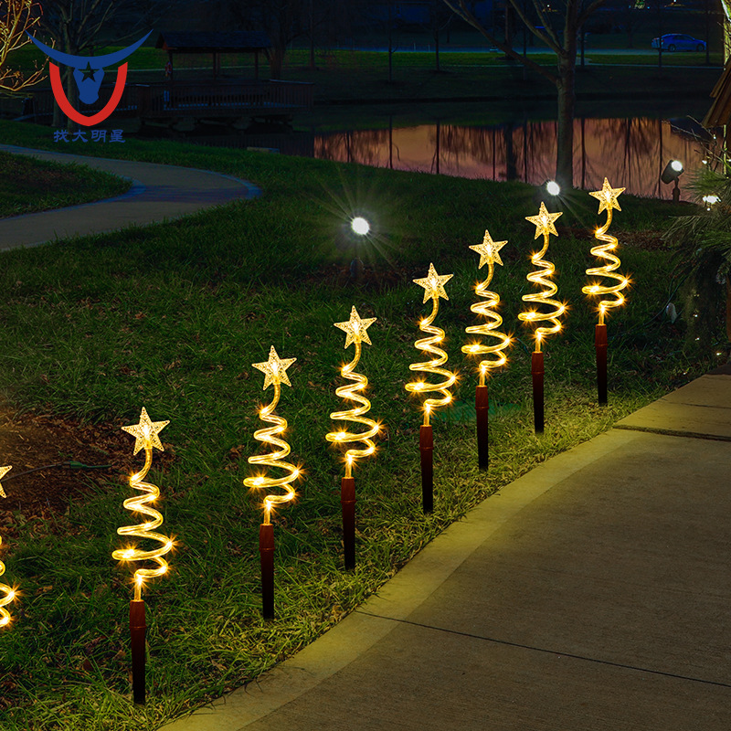 Spiral Christmas Tree Path Finder Stake Lights_Clearance_Daily Deals, Discounts & Vouchers
