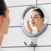 Shower Mirror Fogless for Shaving with Razor Holder