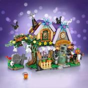 Halloween Magic Cottage House Building Block
